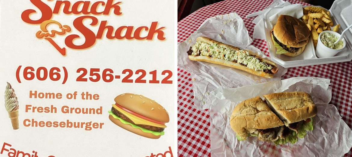 Snack Shack Menu