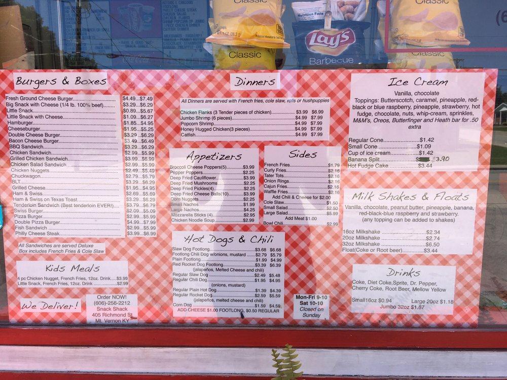 Snack Shack Menu image 3